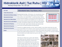 Tablet Screenshot of hidroklorikasit.com